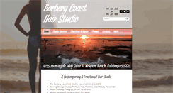 Desktop Screenshot of barberycoasthair.com